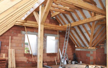Oxen End attic trusses